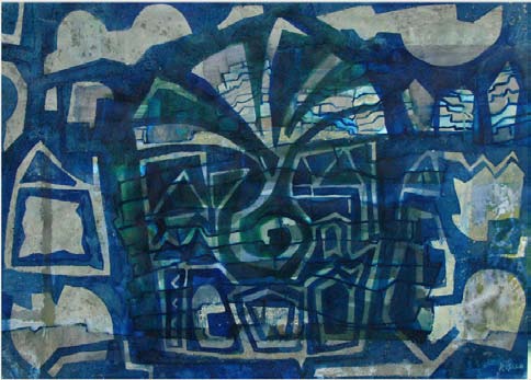 Calle de Bruselas Mixta sobre tela 50x65