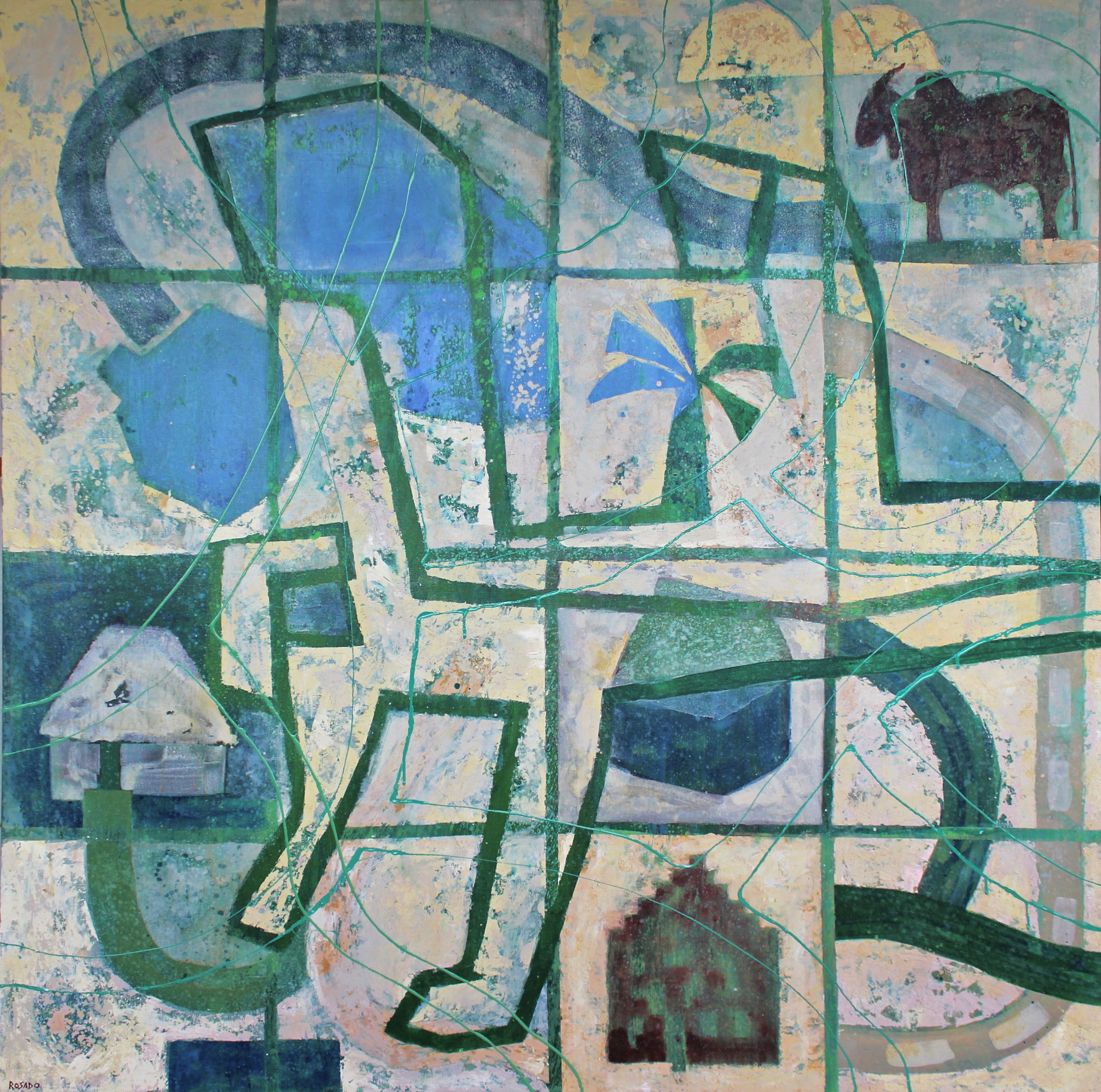 Paisaje con cebú. 2012 Gabriela Rosado